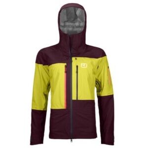 NWT Ortovox Women 3L Gaurdian Shell Jacket Dark Wine Green Outdoors Merino L